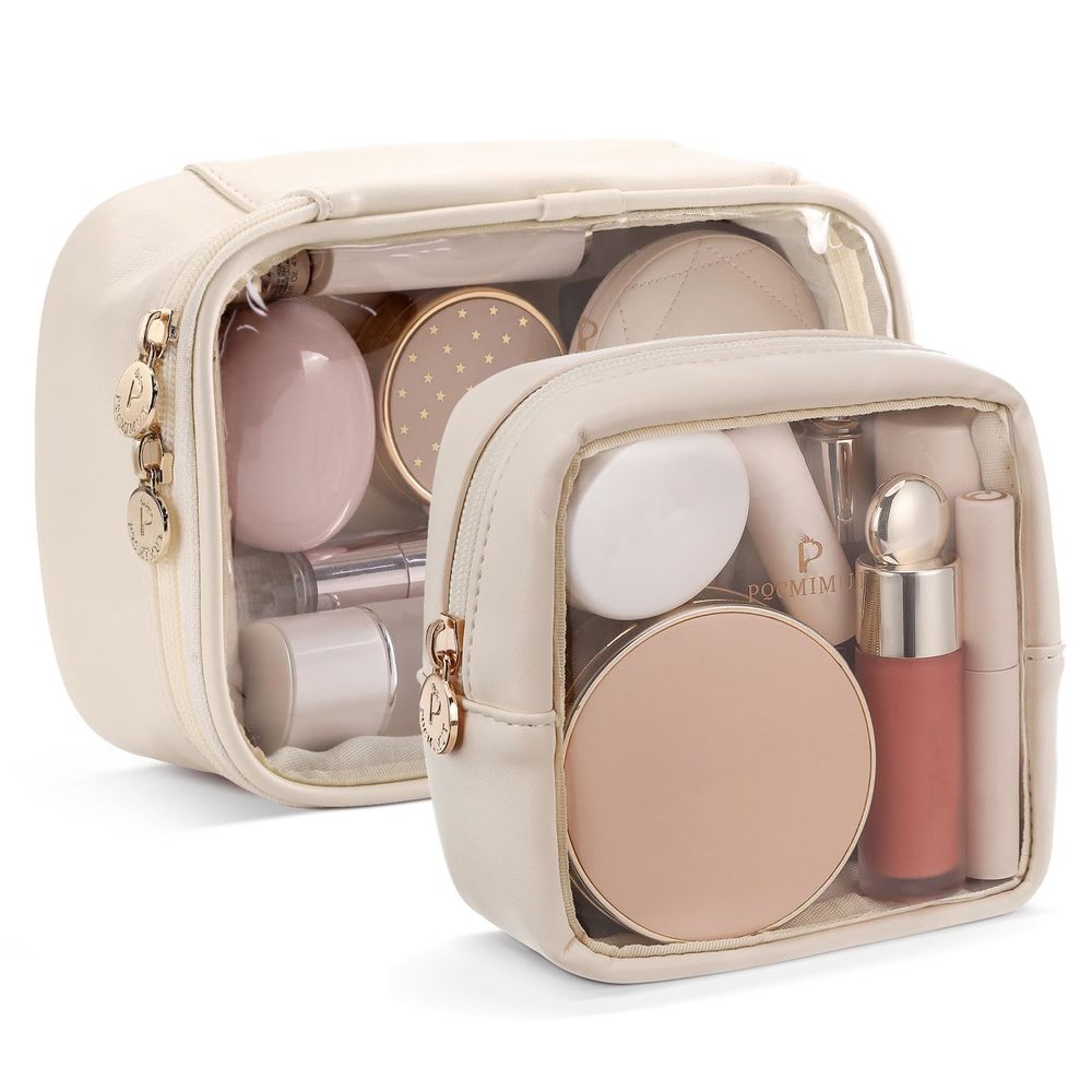 Mini Makeup Bag With Small Cosmetic Bag Travel Essentials Organizers,tsa🦛